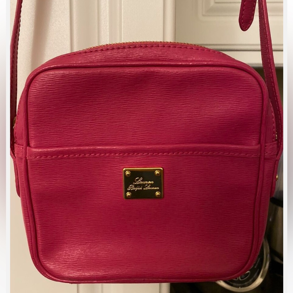 Lauren Ralph Lauren pink cross body bag